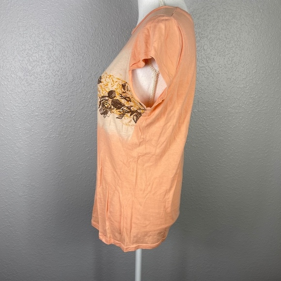 Women's Peach Graphic shirt XL Low start - Picture 4 of 9